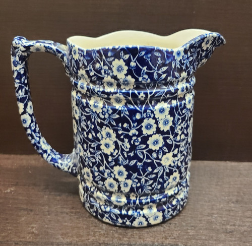 Royal crownford blue calico - crownford,