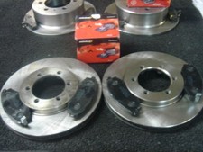  SSANGYONG DAEWOO MUSSO KORANDO BRAKE DISC PADS FRONT MANDO CALIPERS