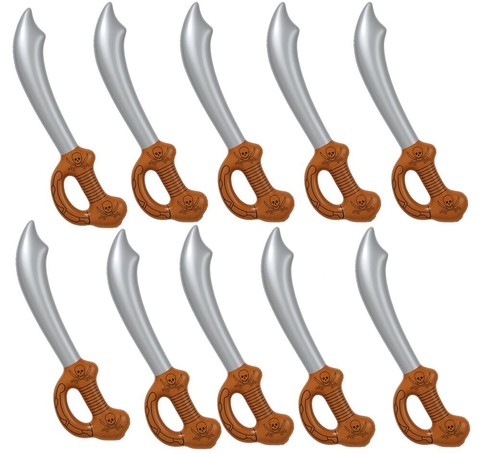 Pirate inflatable swords - x,
