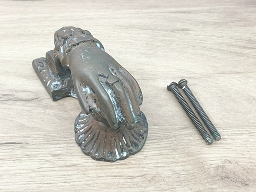 Vintage solid brass - brass, front