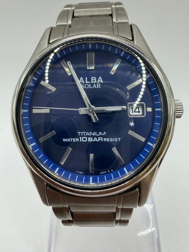 Seiko alba titanium solar - seiko,