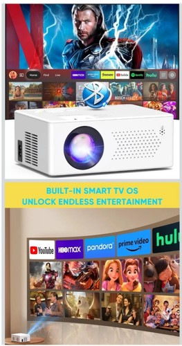 Android smart projector - tv,