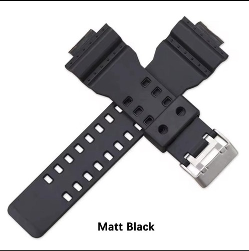 Casio shock black - black, straps