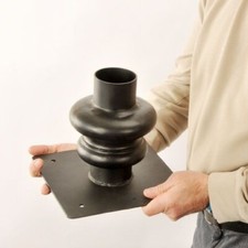 Black Pillar or Gate Post