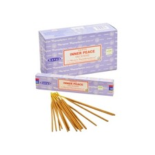 Satya Inner Peace Incense Sticks (Box - 12 x 15g) - Lavender & White Sage