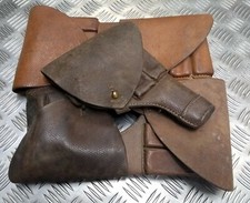 Vintage Army Issued World War 2 Pattern Browning Leather Pistol Holster