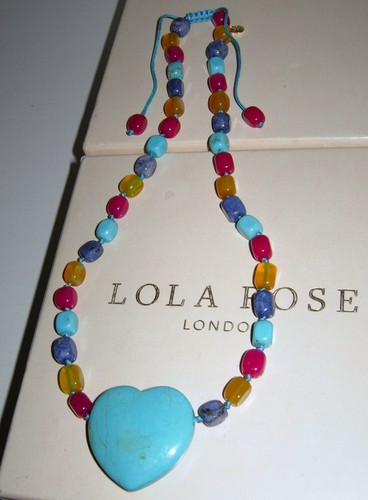 Lola rose heart - rose, blue