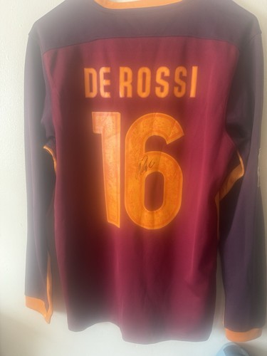 Signed roma shirt rossi - signed,