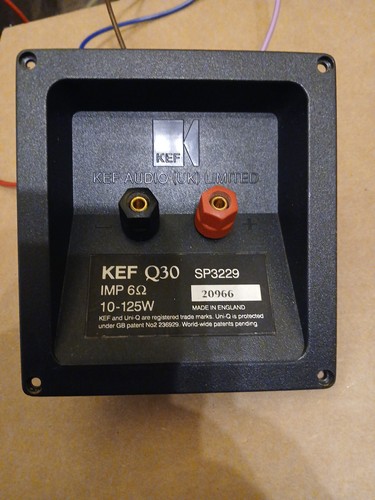 Kef q30 crossover terminal - kef,