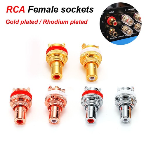 Rca phono female chassis - rca,