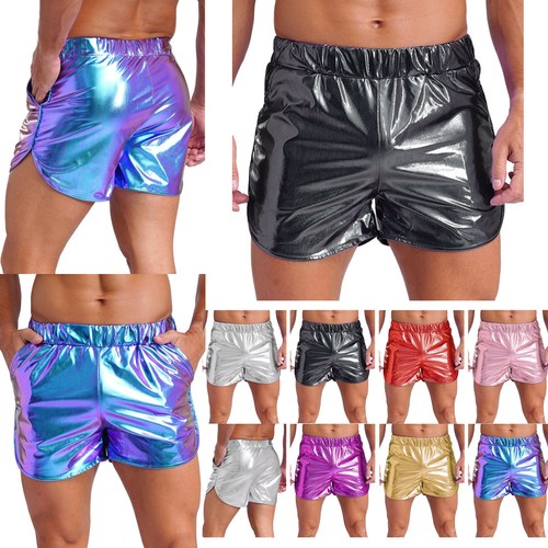 Men metallic shorts - uk, men's