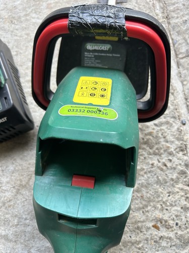 Qualcast hedge trimmer with - hedge,