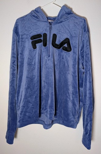 Women fila 2xl hoodie - 2xl, blue