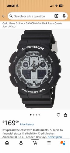 Casio gents shock black - casio,