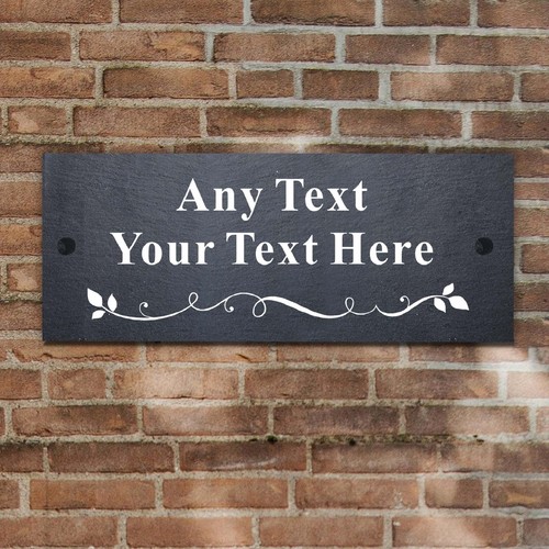 Personalised natural slate - natural,
