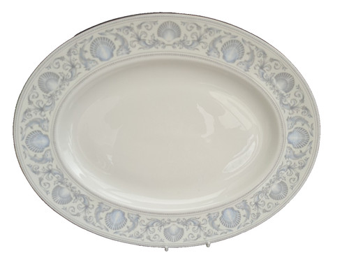 Wedgwood dolphins r4652 oval - wedgwood,