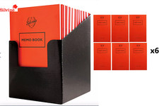 MADE IN UK - 6 x Cash or Memo Books Note Pad Accounting Money Keeping And More