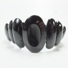 Antique Whitby Jet Bracelet