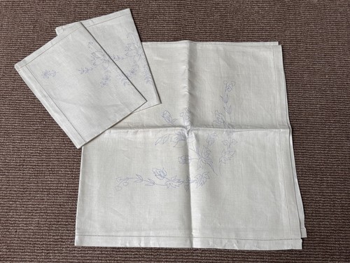 Vintage irish linen table - irish,