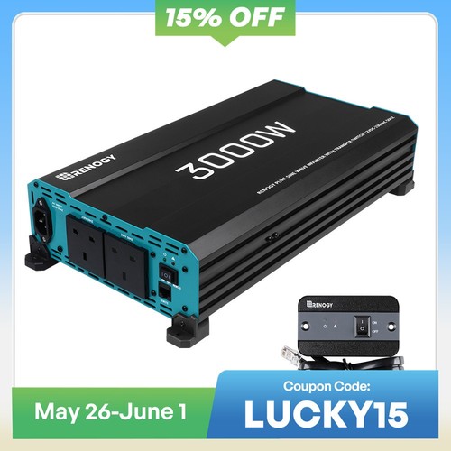 Renogy 3000w 12v - 3000w, sine