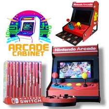 Nintendo Switch Arcade Cabinet Case Switch & OLED Retro Pikachu Mini Arcade