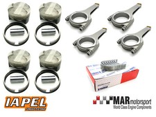 Ford Duratec 2.0 IAPEL Hi Comp FORGED pistons 88mm, Steel Rods, MAHLE Bearings