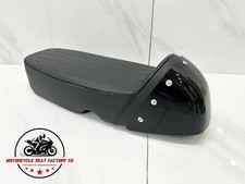 Honda SS50 SS50Z SS50 Z Seat Black Metal Cowl New Cafe Racer Sport Motorcycle.