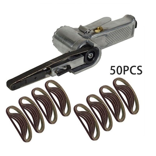 Air finger belt sander - belt, power