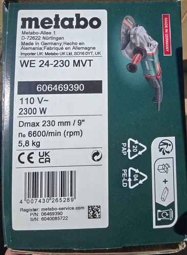 Metabo 230 mvt - metabo, we