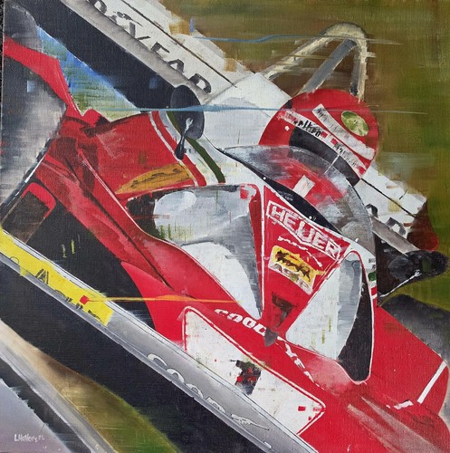 Niki lauda ferrari oil - niki, 1