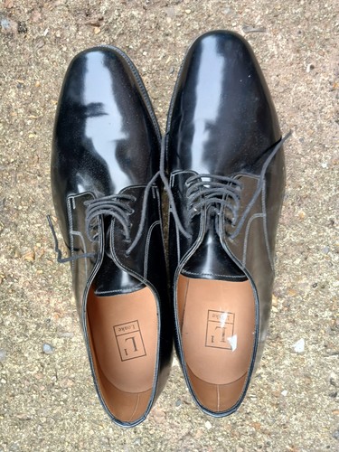 Mens loake black shoes - mens,