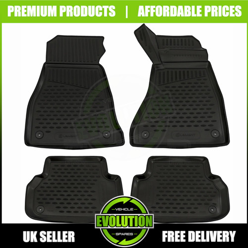 Rubber floor mats deep - deep, tray
