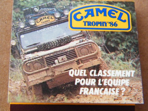 New box camel trophy - of,