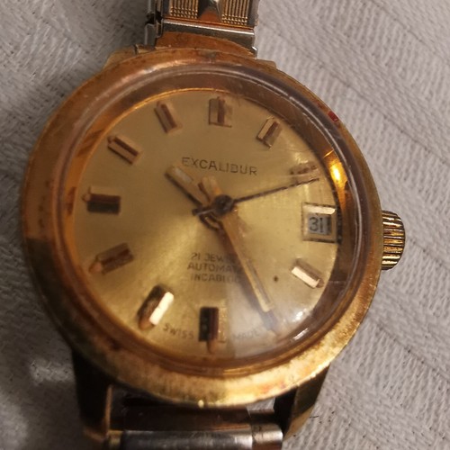 Vintage excalibur gold plated - gold,