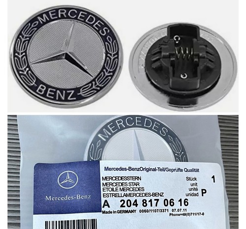 New mercedes benz wreath flat - mercedes,