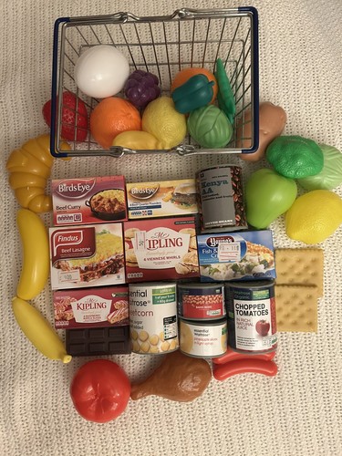 Kids metal shopping - shopping, basket