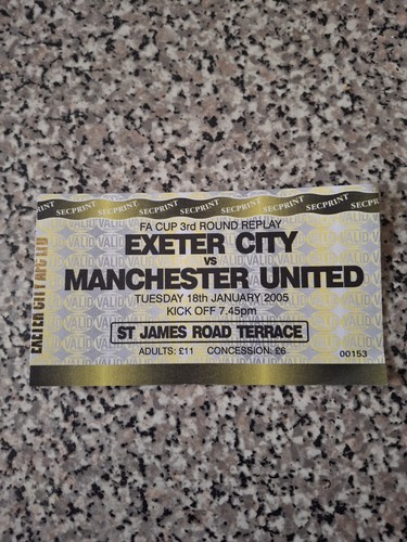 Match ticket cup - ticket,