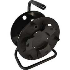 Stagecore Small Metal Empty Cable Drum Reel Holds 100m Cable