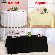TtS Polyester Tablecloth Table