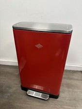 Wesco ONE BOY trash can 40 liters 381401-02 red waste collector new no use