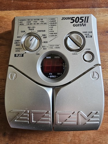 Zoom 505ii silver guitar - 505ii,