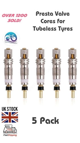 Presta valve cores - cores, bicycle