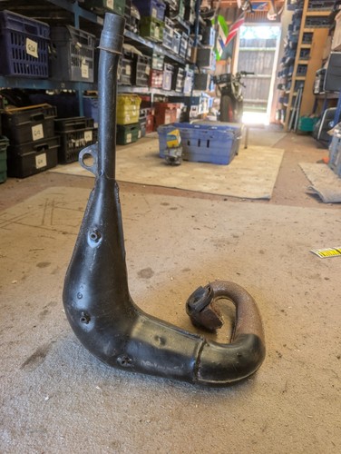 Yamaha dt125lc mk1 exhaust - dt125lc,