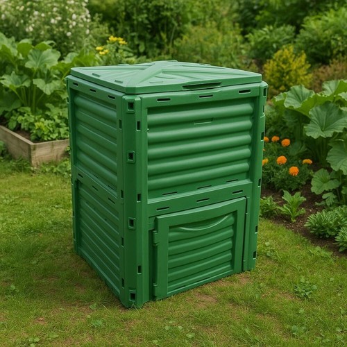 Hugglegreen garden compost bin - hugglegreen,