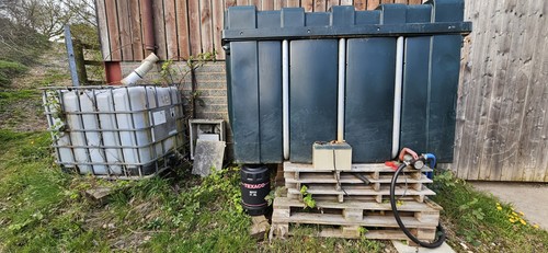 Diesel fuel tank bowser - fuel, with