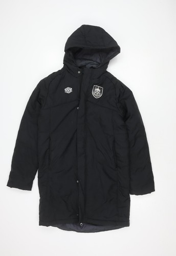 Umbro boys black hooded - black,