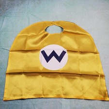 Kids Gold Wario Costume Cape -