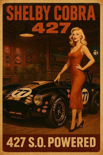 Shelby cobra 427 beautiful - 427,