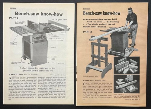 Bench saw know how - “bench-saw, know-how”