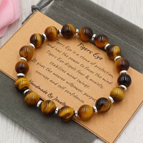 Tigers eye bracelet - tigers,